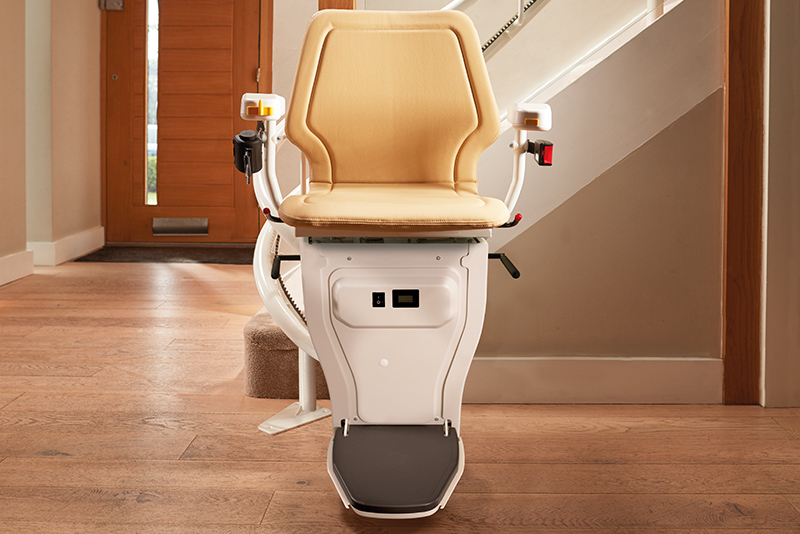 AmeriGlide curved stair lift
